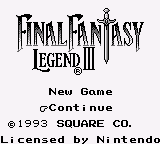 Final Fantasy Legend III (USA)